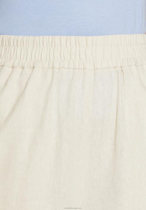 naiset pellavasekoitusshortsit beige Anna Field V2HT857