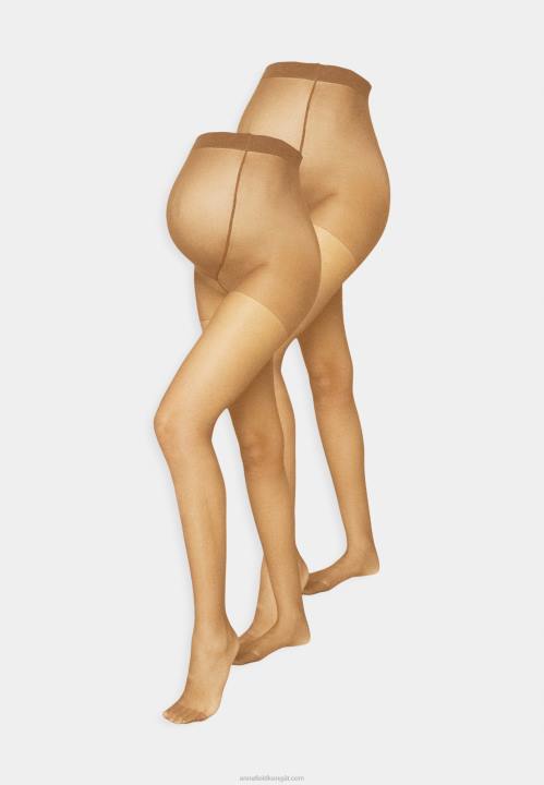 naiset 20 den 2kpl sukkahousut kameli Anna Field V2HT1102