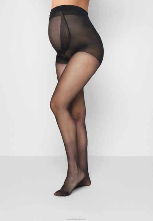 naiset 20 den äitiyshousut 2kpl sukkahousut mustat Anna Field V2HT1114