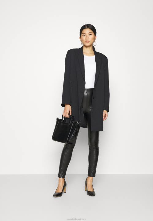 naiset 3 kpl pitkähihainen toppi musta/valkoinen/kirjava vaaleanharmaa Anna Field V2HT543