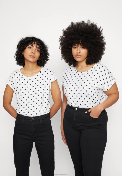 naiset 3 kpl printtipaita vaaleansininen/valkoinen/musta Anna Field V2HT263