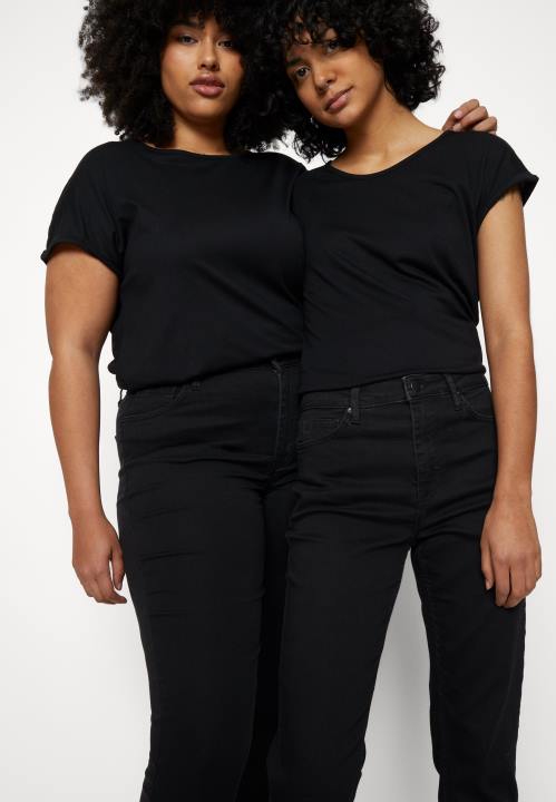 naiset 3 kpl printtipaita vaaleansininen/valkoinen/musta Anna Field V2HT263