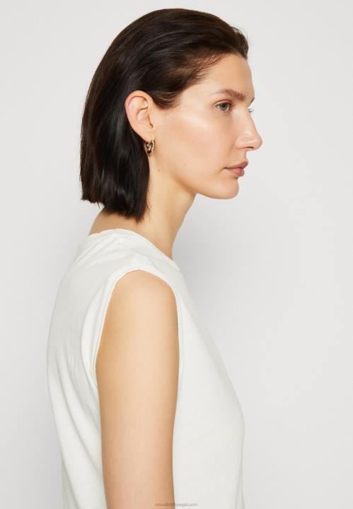 naiset perus t-paita luonnonvalkoinen Anna Field V2HT343