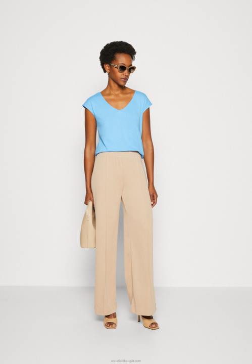 naiset perus t-paita sininen Anna Field V2HT276