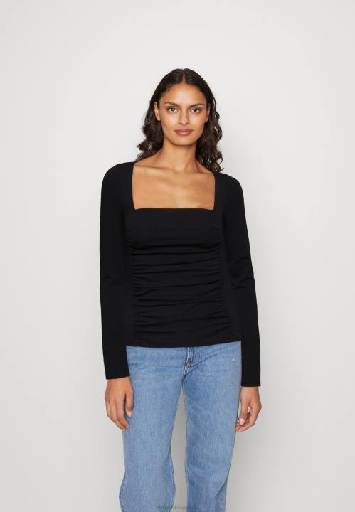 naiset pitkähihainen toppi musta Anna Field V2HT568