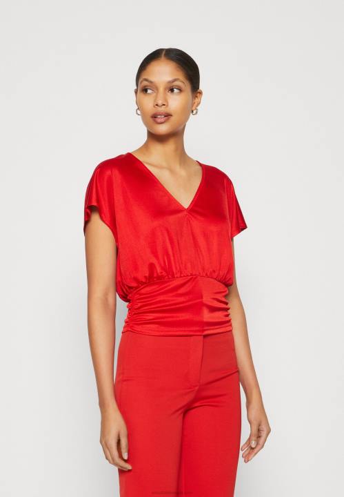 naiset print t-paita punainen Anna Field V2HT303