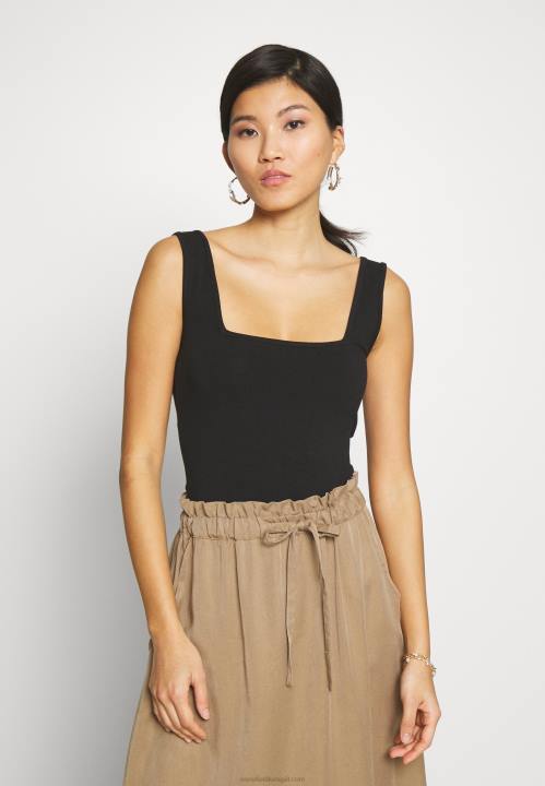 naiset toppi musta Anna Field V2HT384