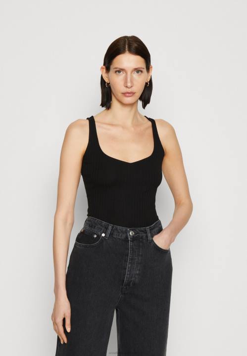 naiset toppi musta Anna Field V2HT406