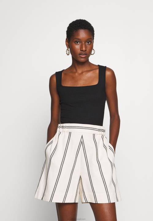 naiset toppi musta Anna Field V2HT411