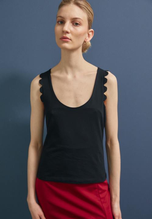 naiset toppi musta Anna Field V2HT439