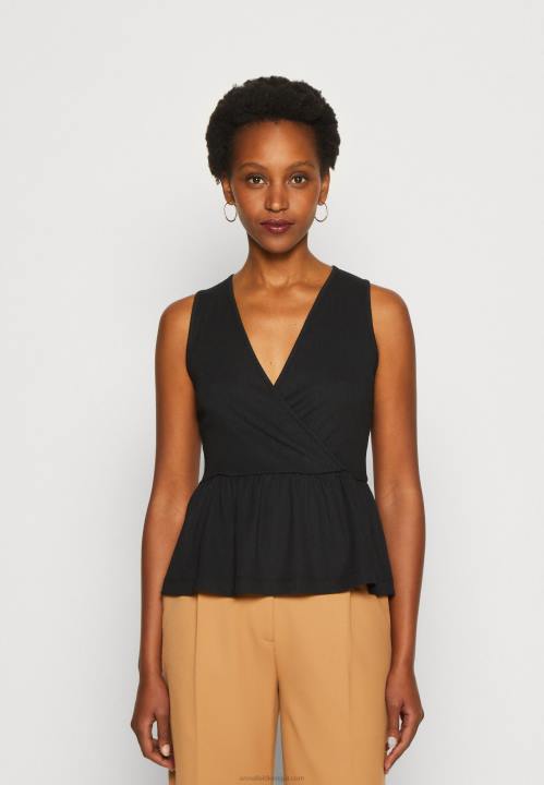 naiset toppi musta Anna Field V2HT488