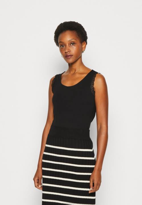 naiset toppi musta Anna Field V2HT496