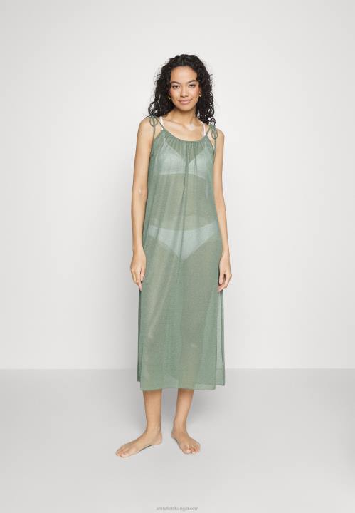 naiset yksinkertainen strap rantamekko rantaasusteena khaki Anna Field V2HT752