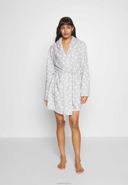 naiset aamutakki harmaa/valkoinen Anna Field V2HT1093